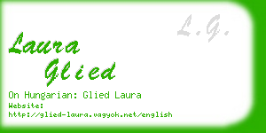 laura glied business card